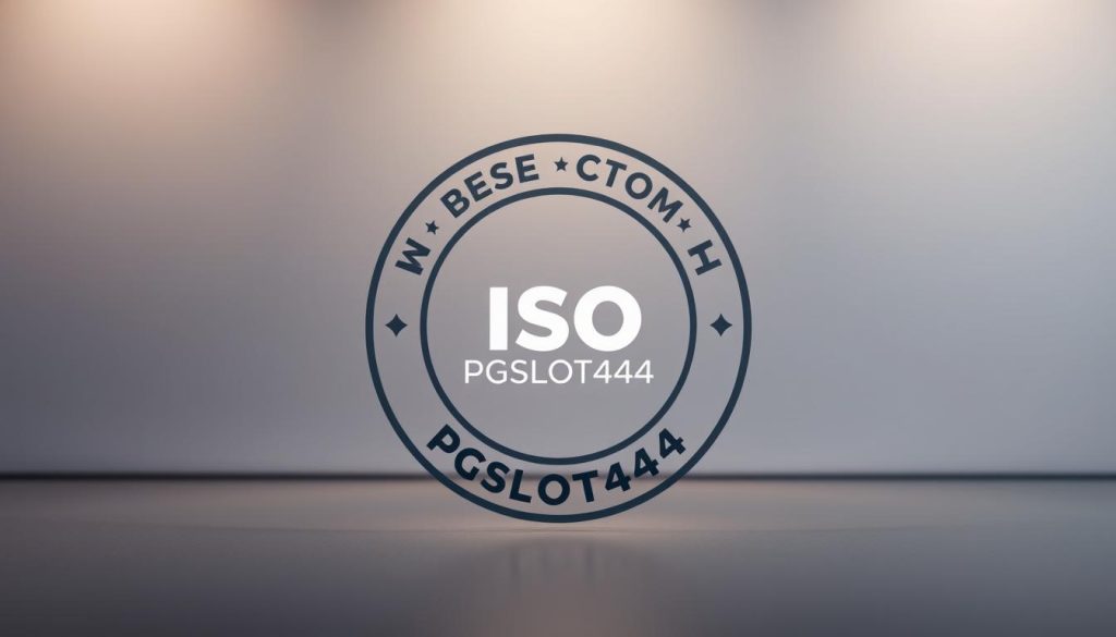 ISO Certification PGSLOT444