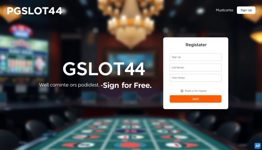 สมัครสมาชิกฟรี PGSLOT444